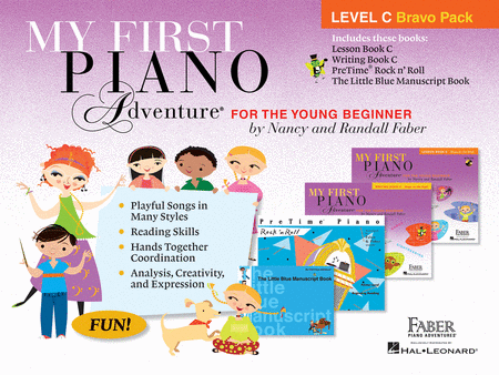 My First Piano Adventure Level C Bravo Pack