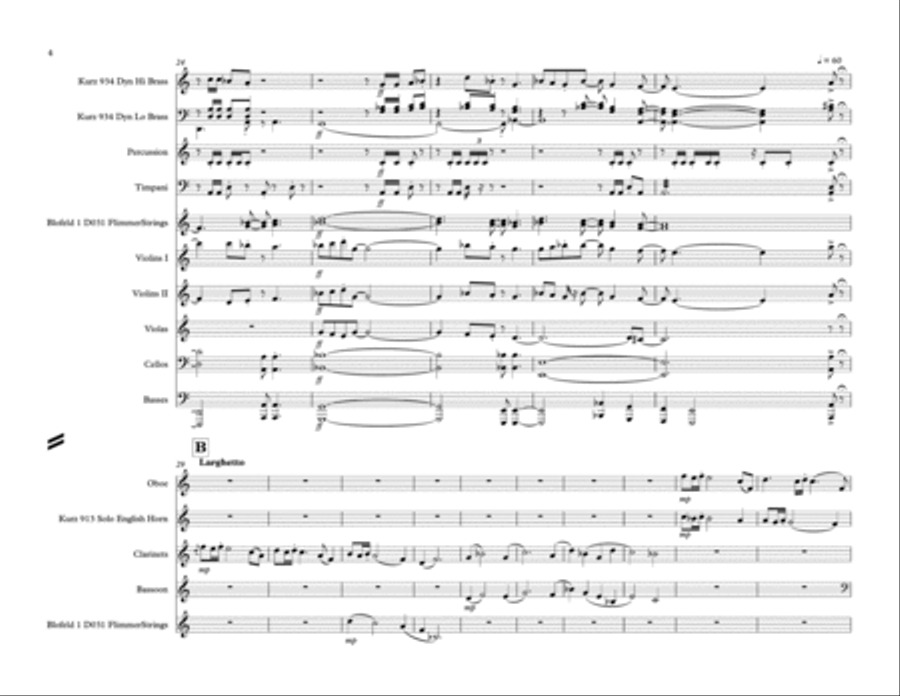 Keyboard Orchestra - Score Only Full Orchestra scores gallery preview page 4