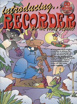 Book cover for Progressive Introducing Recorder Young Beginner (Book/CD)