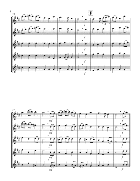 A Virgin Most Pure (Alto Saxophone Quintet)