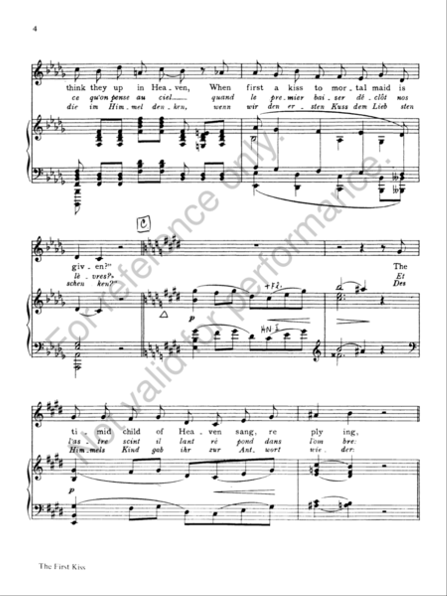 The First Kiss The First Kiss Concert Band scores gallery preview page 4