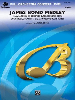 Book cover for James Bond Medley