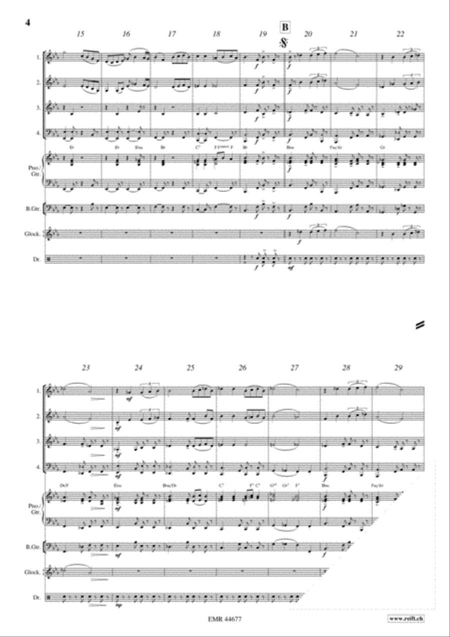 Por Una Cabeza Bass Guitar scores gallery preview page 4