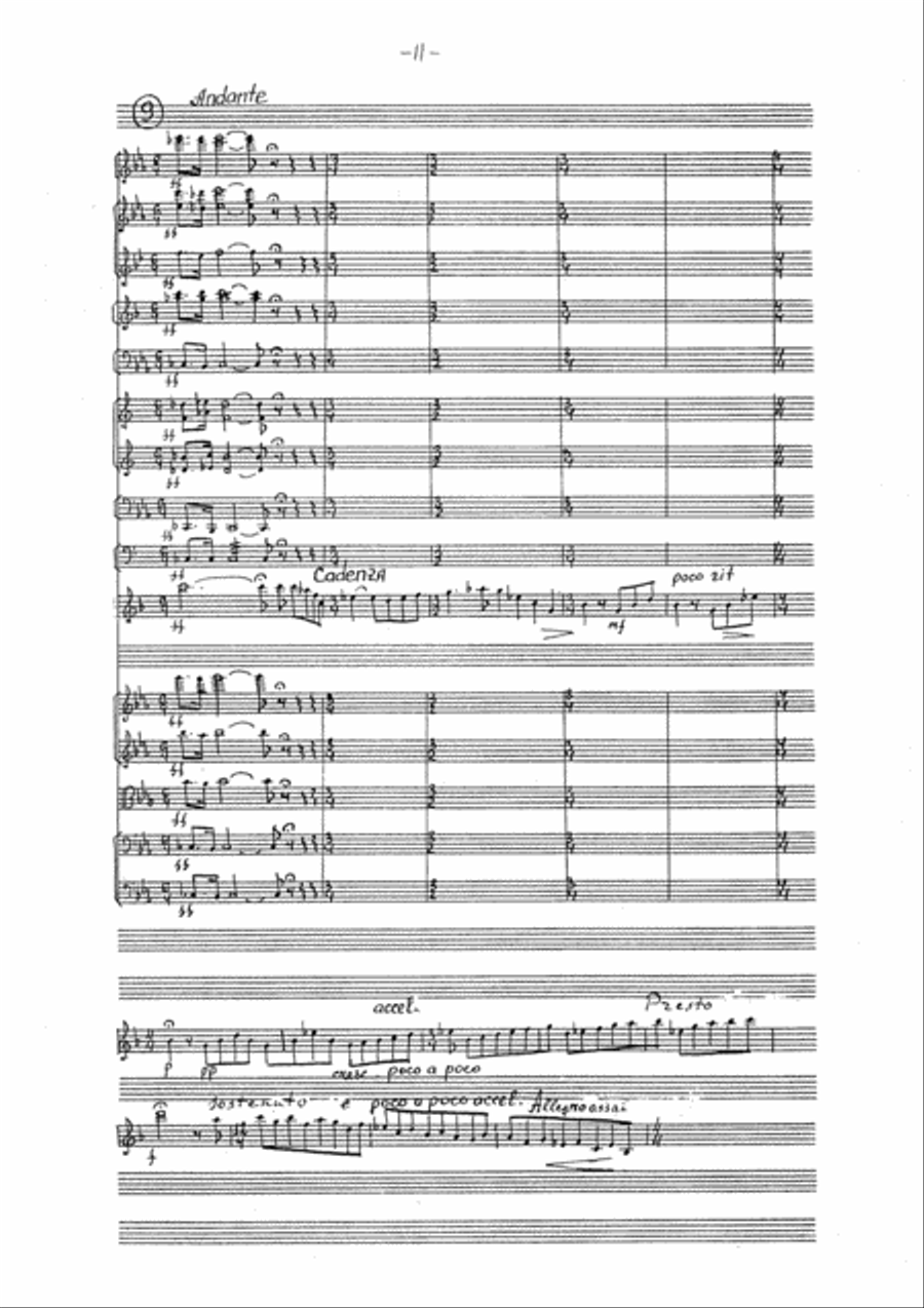 Konzert c-moll, Op. 42 Orchestra scores gallery preview page 12