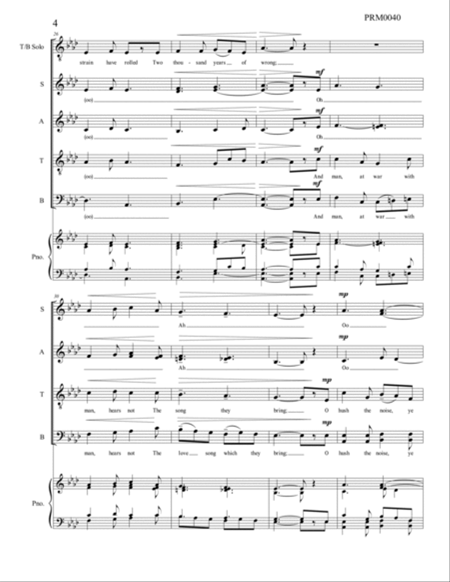It Came Upon a Midnight Clear Divisi scores gallery preview page 6