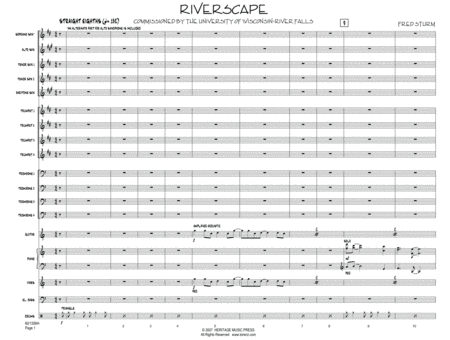 Riverscape - Score