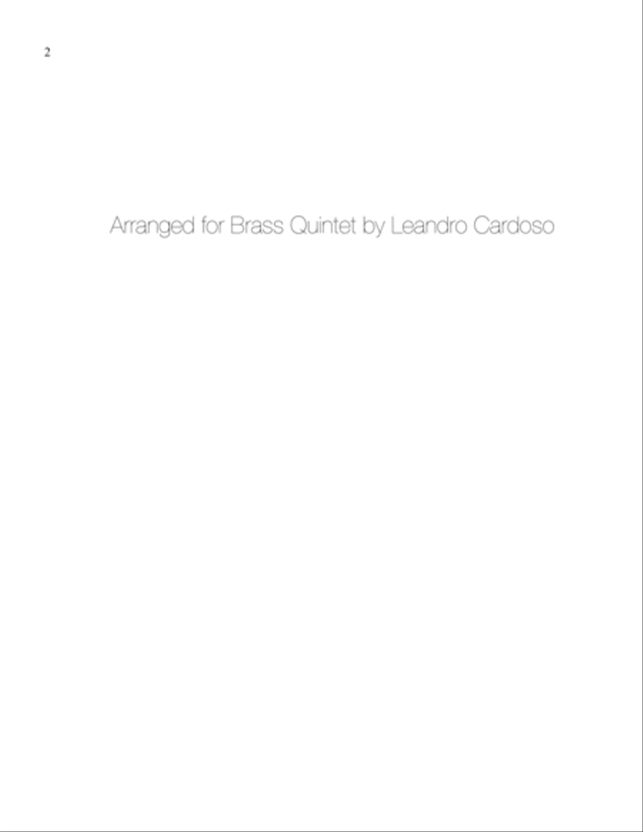 Holberg Suite - Brass Quintet Brass Quintet scores gallery preview page 2