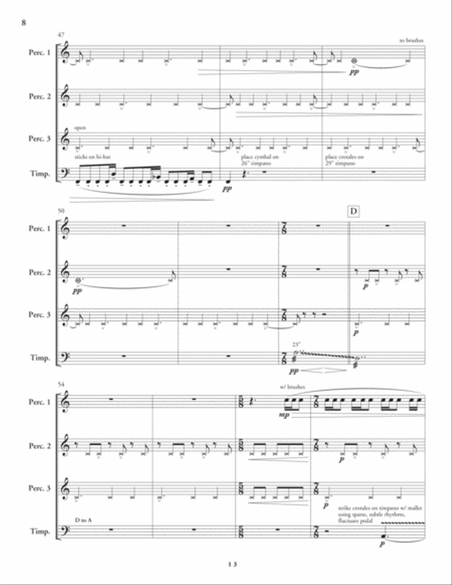 13 Percussion Ensemble scores gallery preview page 9