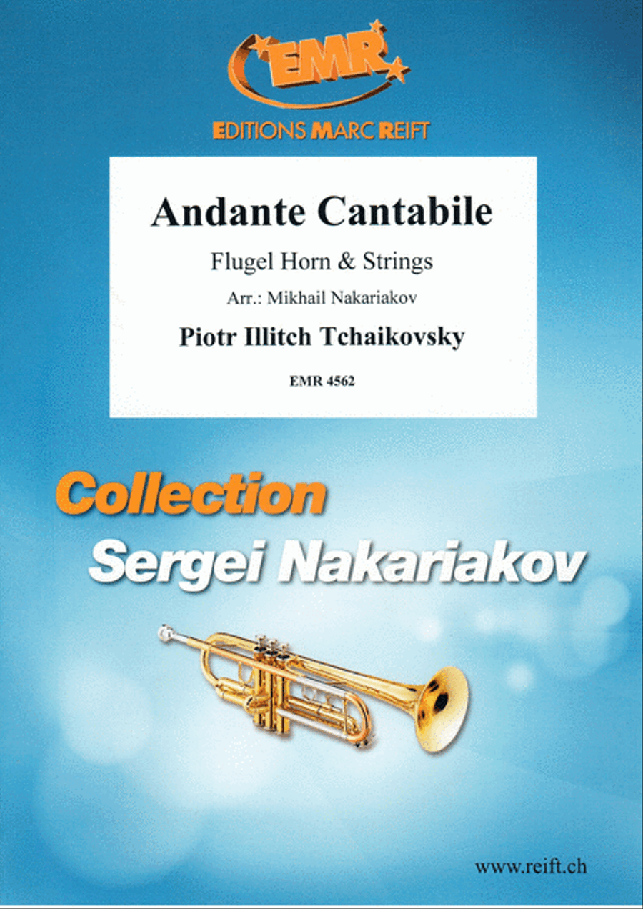 Andante Cantabile String Orchestra scores gallery preview page 1