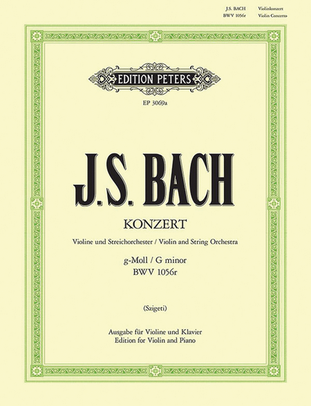 Concerto in g minor BWV 1056