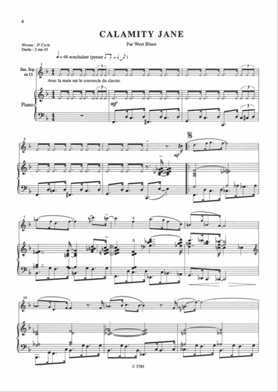 Profession heros - Volume 1 Soprano Saxophone scores gallery preview page 3