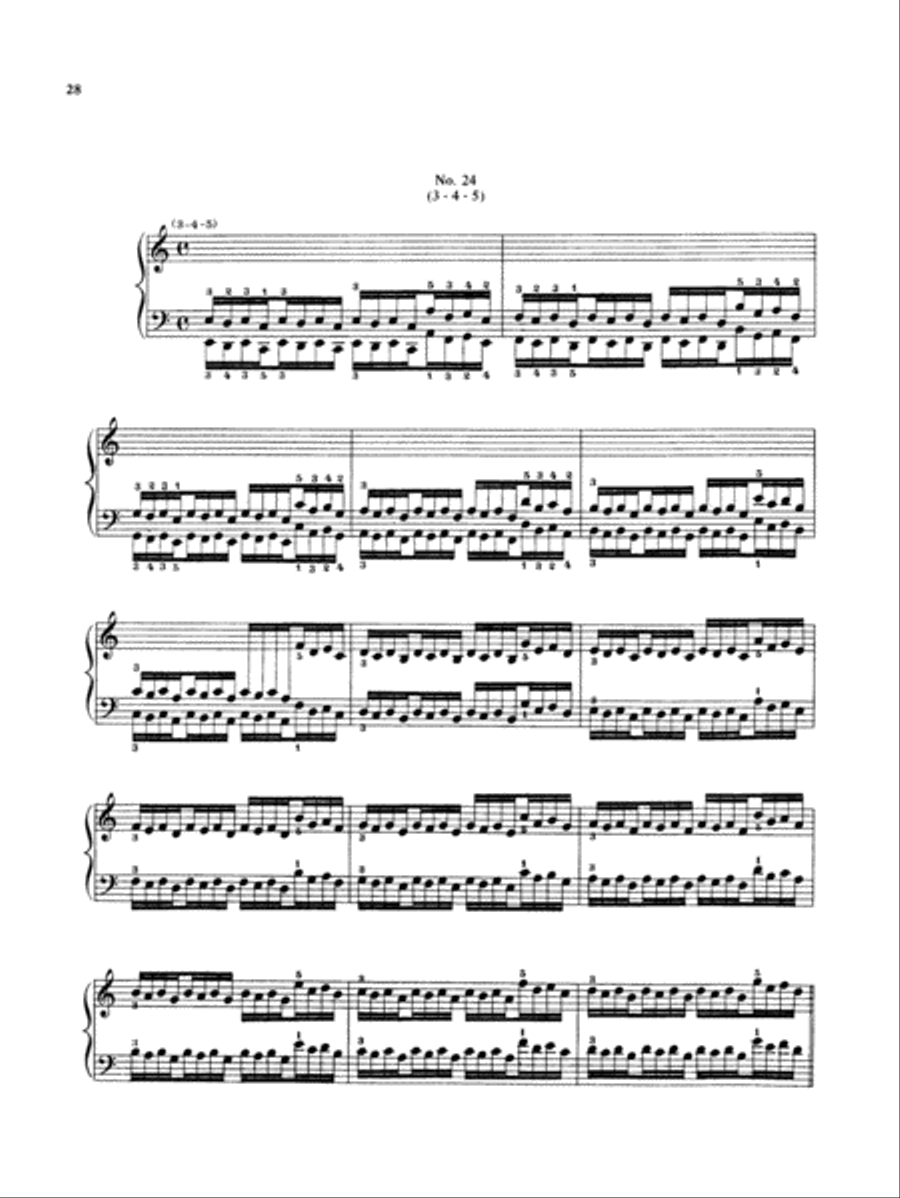 Hanon: The Virtuoso Pianist (Complete) Piano Solo scores gallery preview page 1