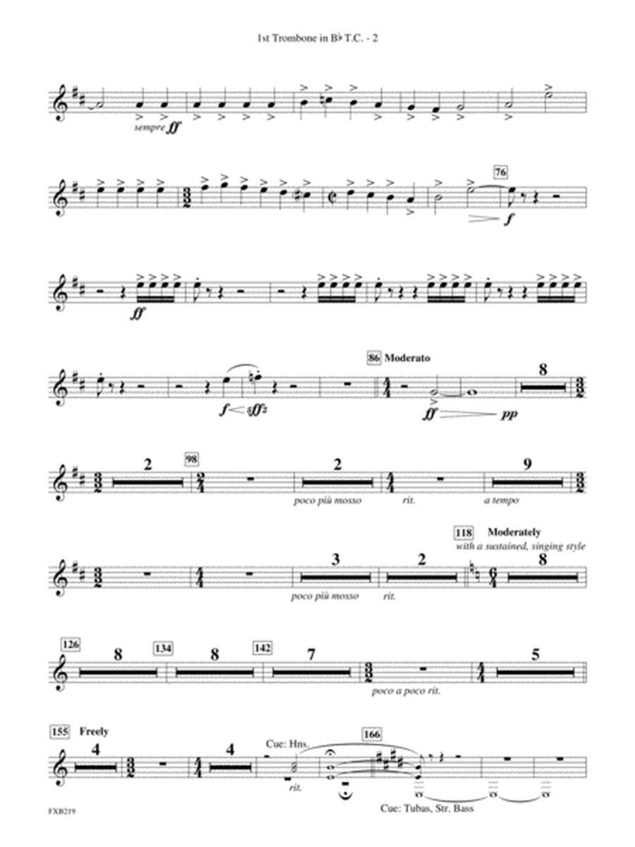 Russian Christmas Music: (wp) 1st B-flat Trombone T.C.