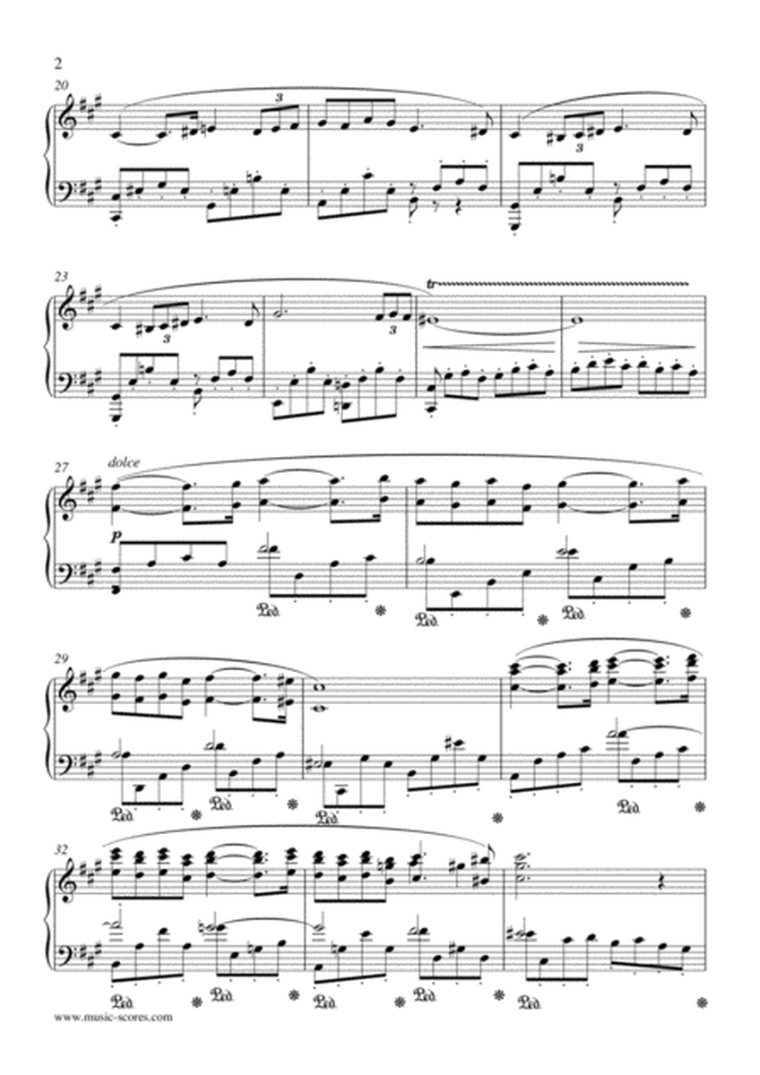 Op.50 Pavane - Piano - F# minor image number null
