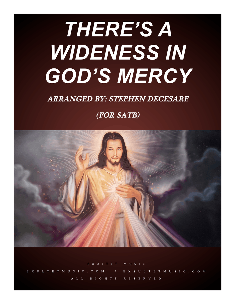There's A Wideness In God's Mercy (for SATB) by Traditional 4-Part - Digital Sheet Music