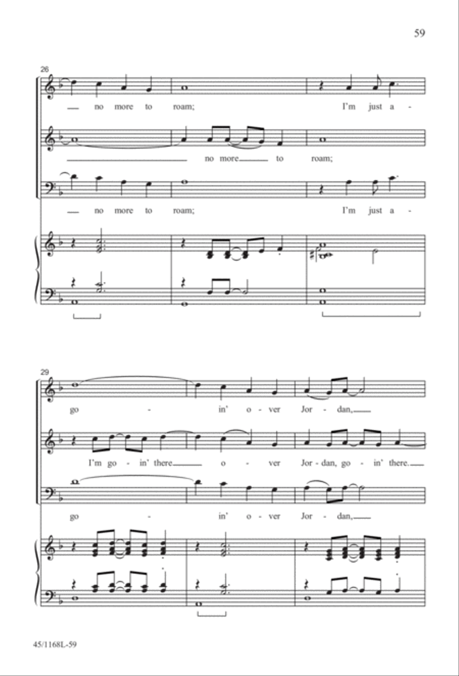 8 Anthems for About 12 Singers 3-Part scores gallery preview page 59