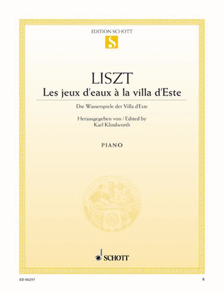 Book cover for Les jeux d'eaux à la villa d'Este