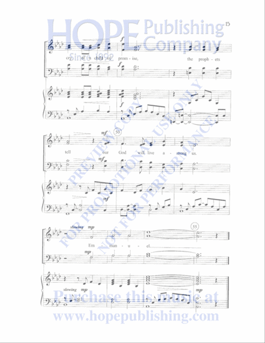By Heaven's Light Choir scores gallery preview page 16