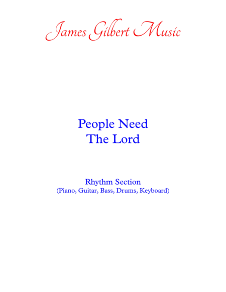 People Need The Lord image number null