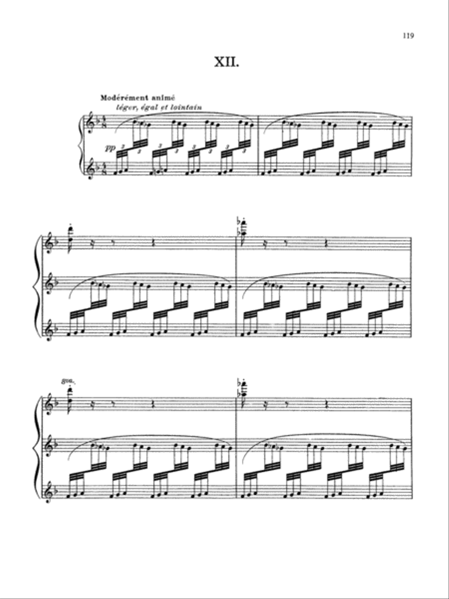 Debussy: Prelude - Book II, No. 12 Piano Solo scores gallery preview page 1