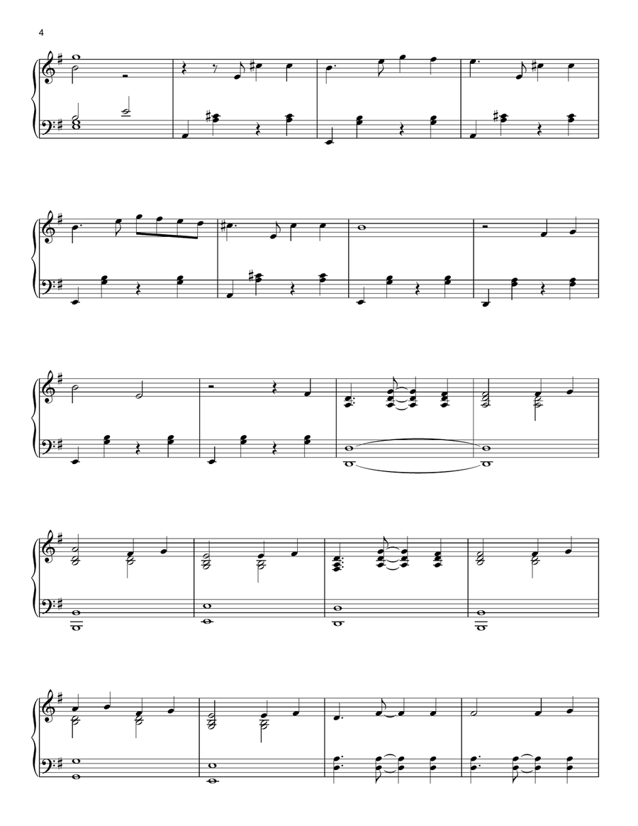 Kabhi Khushi Kabhie Gham (from the Netflix series Bridgerton) Piano Solo scores gallery preview page 4