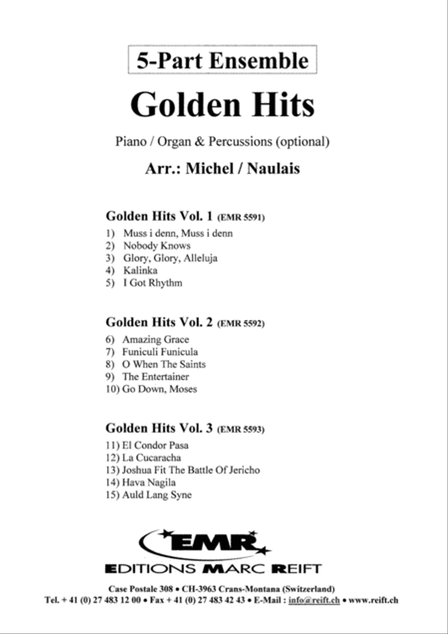 Golden Hits Volume 2 Concert Band scores gallery preview page 8