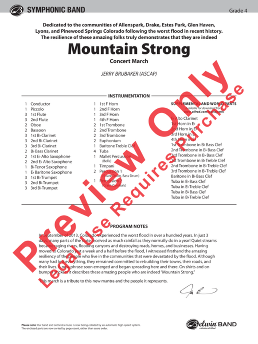 Mountain Strong image number null