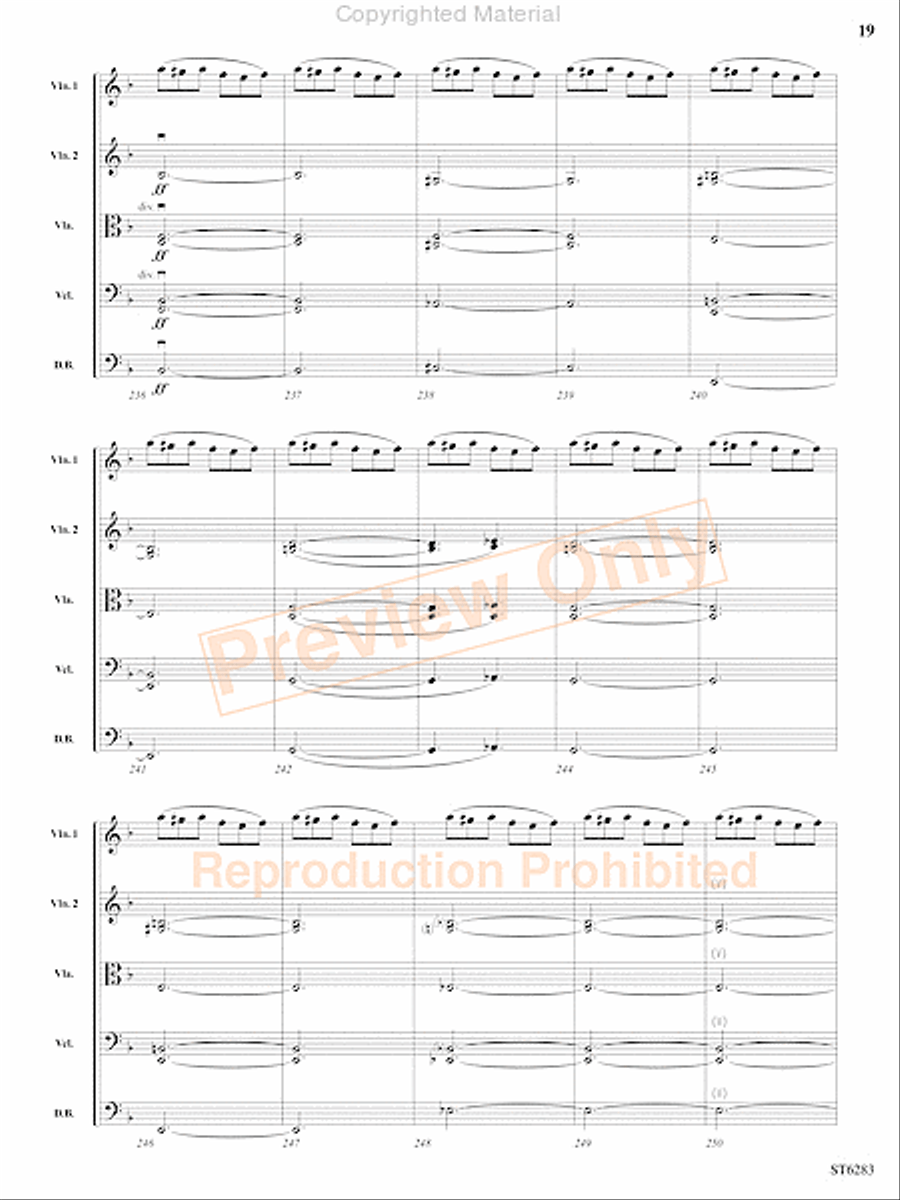 Orion and the Scorpion String Orchestra scores gallery preview page 19