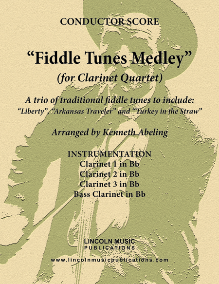 Fiddle Tunes Medley (for Clarinet Quartet) image number null