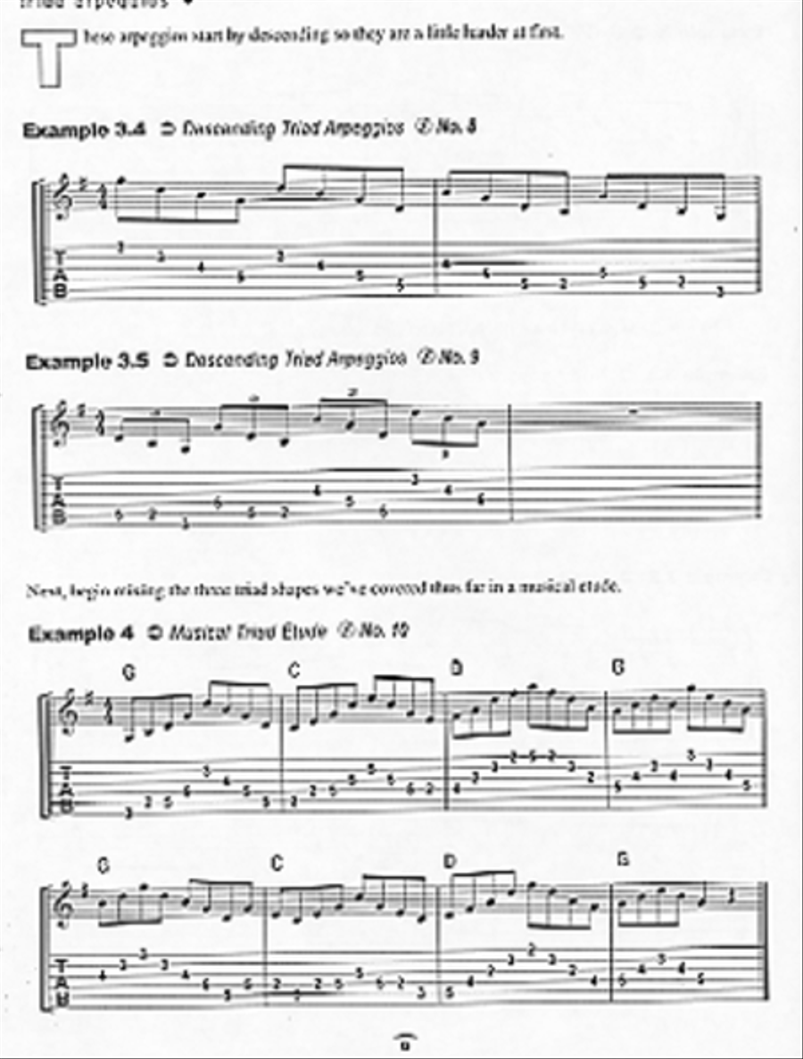 Guitar Arpeggio Studies on Jazz Standards, Mimi Fox Electric Guitar scores gallery preview page 5