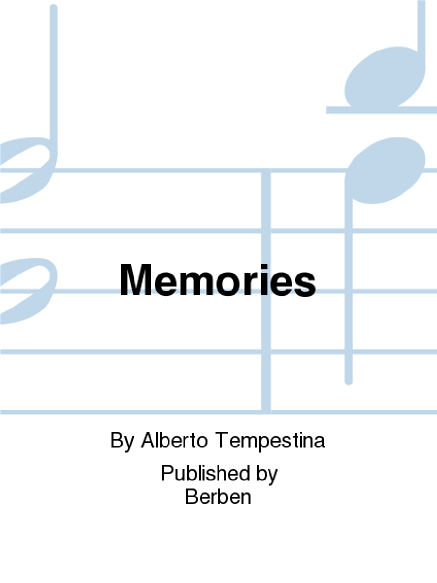 Memories Chamber Music scores gallery preview page 1