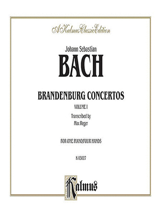 Book cover for Brandenburg Concertos, Volume 1