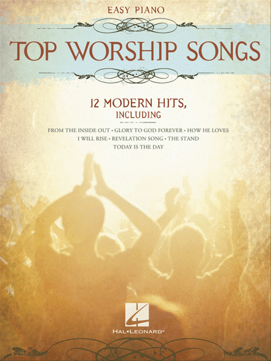 Top Worship Songs Top Worship Songs Easy Piano scores gallery preview page 1