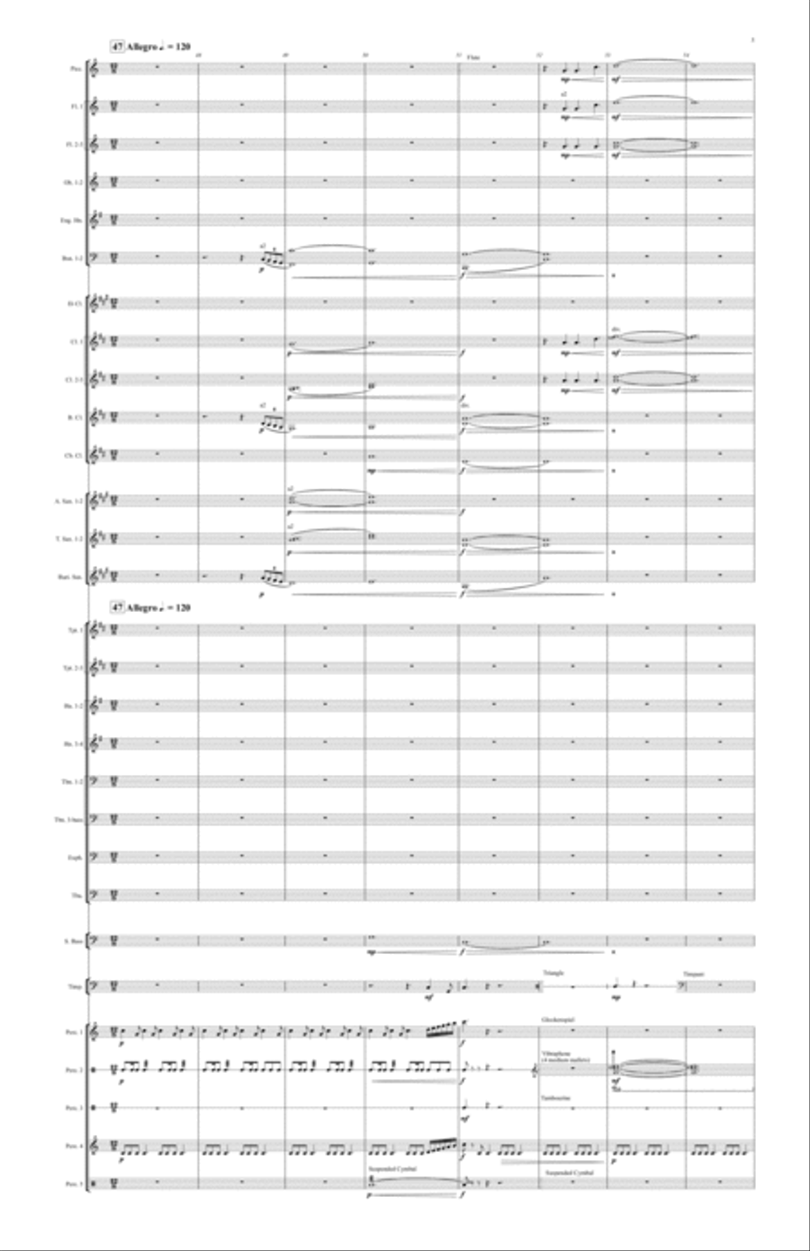 Profound Greatness Concert Band scores gallery preview page 5