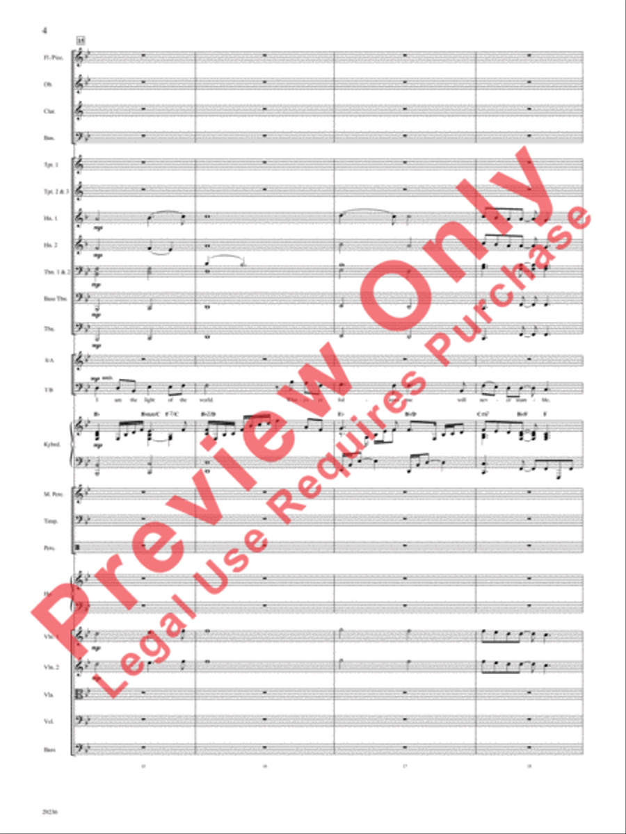 I Am I Am Choir scores gallery preview page 5