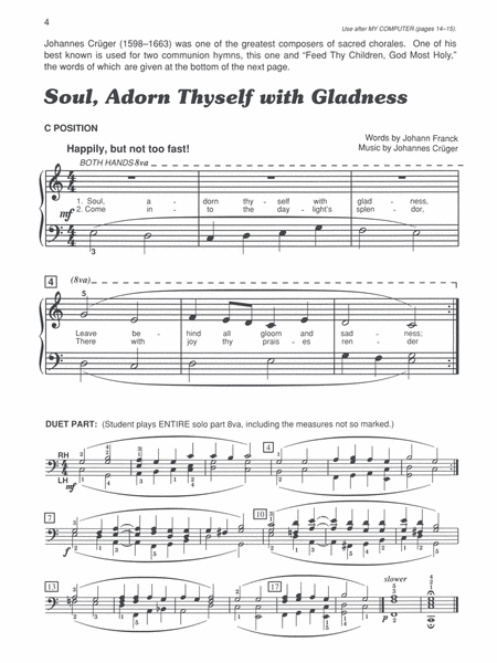 Alfred's Basic Piano Prep Course Sacred Solo Book, Book D