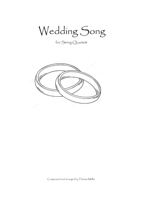 Book cover for Wedding Song - for String Quartett