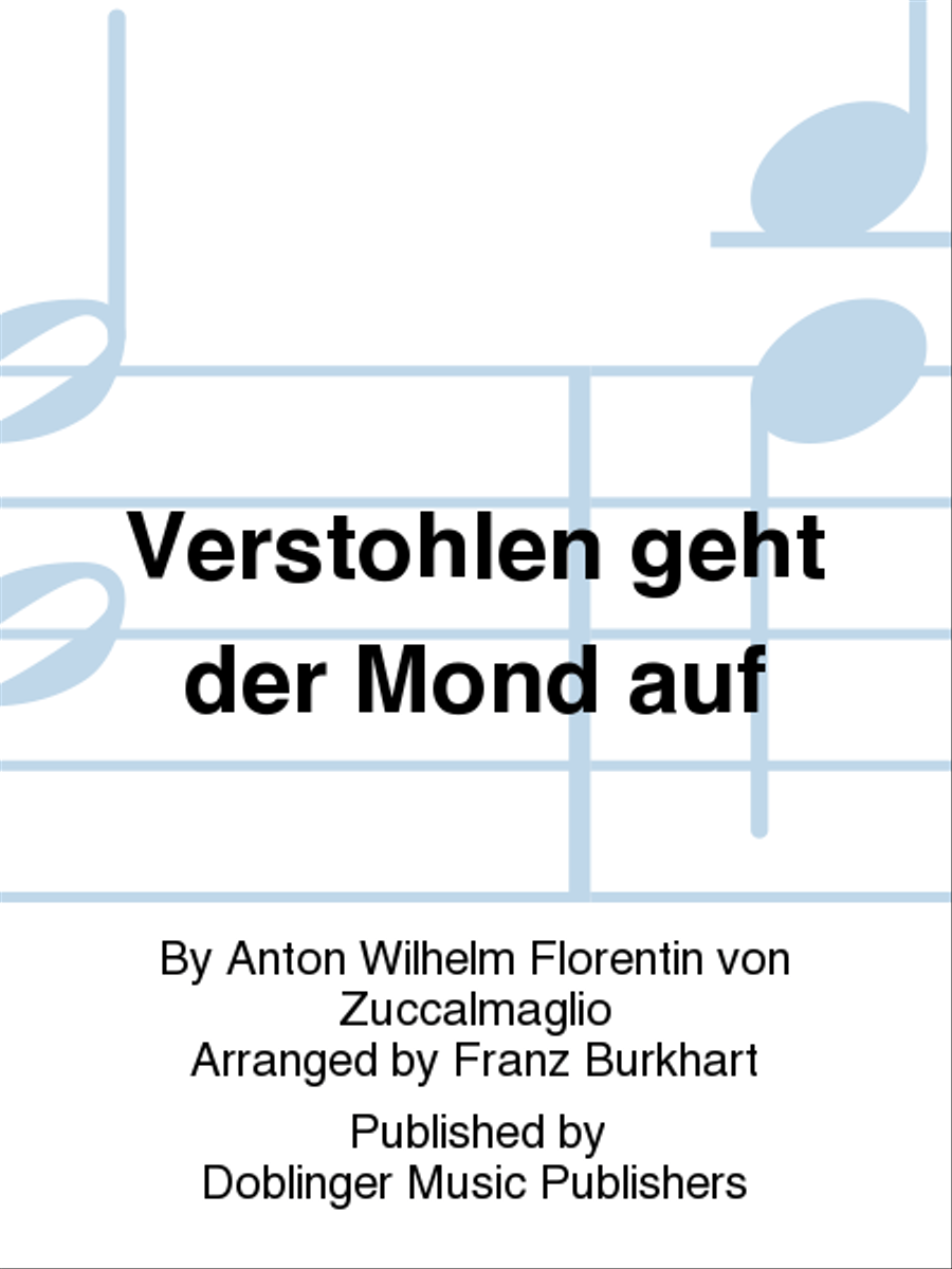 Verstohlen geht der Mond auf 4-Part scores gallery preview page 1