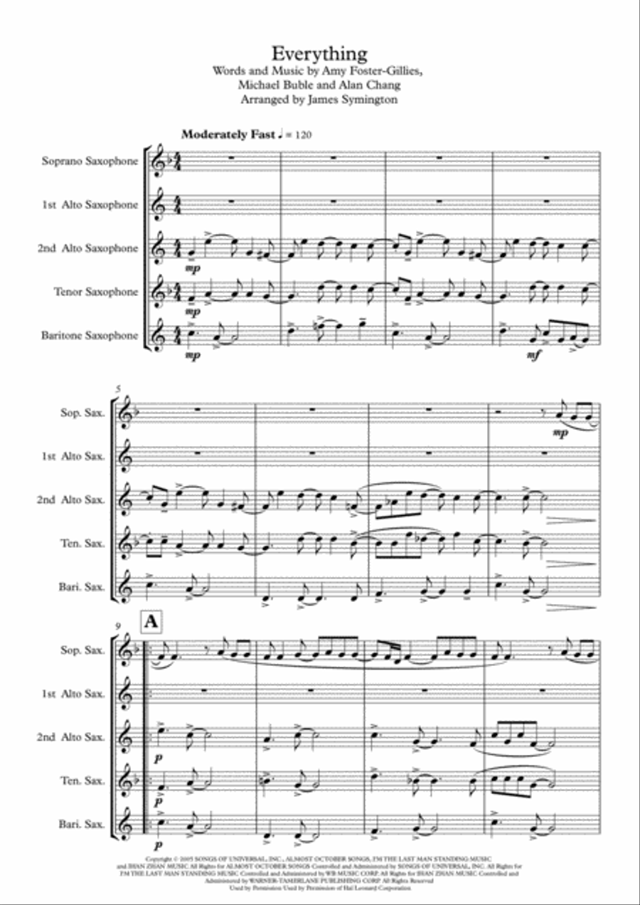 Everything Woodwind Quintet scores gallery preview page 2