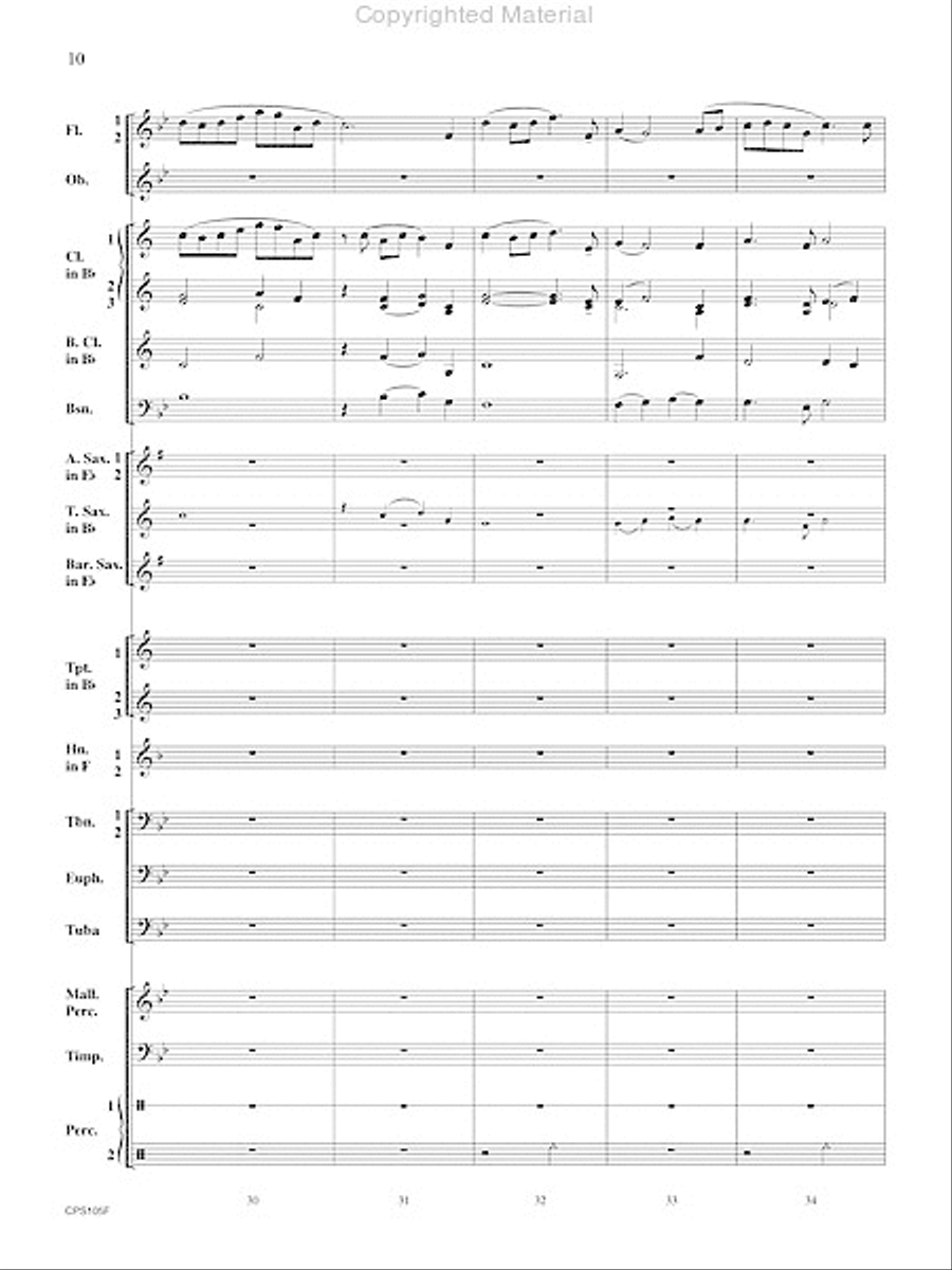 A Land Remembered A Land Remembered Concert Band scores gallery preview page 11