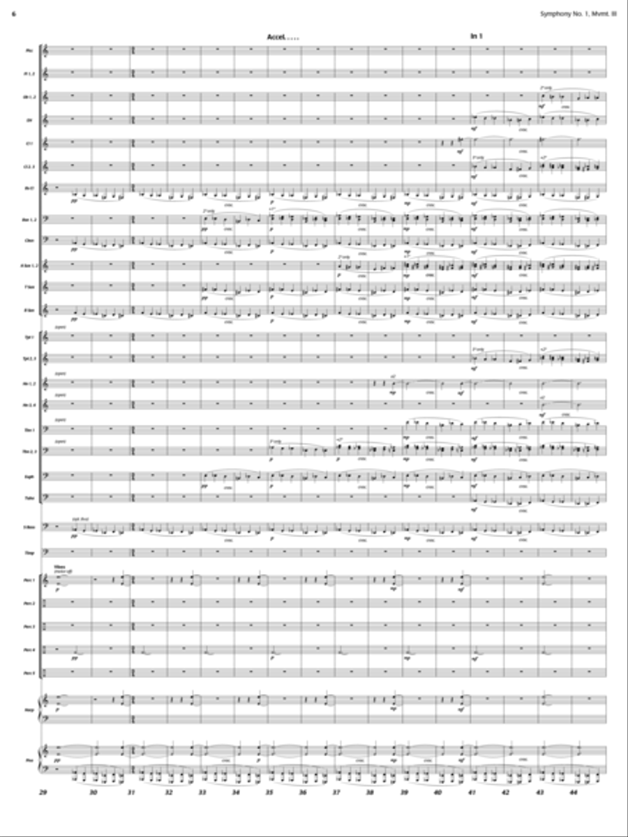 And the Earth Trembled (Symphony 1, New Day Rising, Mvt. III) Concert Band scores gallery preview page 5