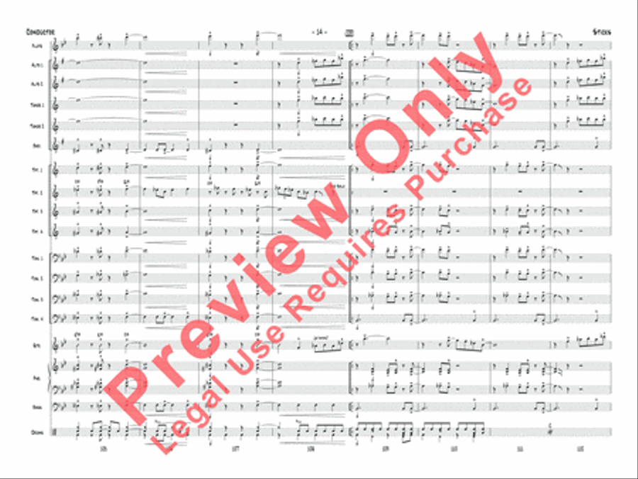 Sticks Sticks Jazz Ensemble scores gallery preview page 33