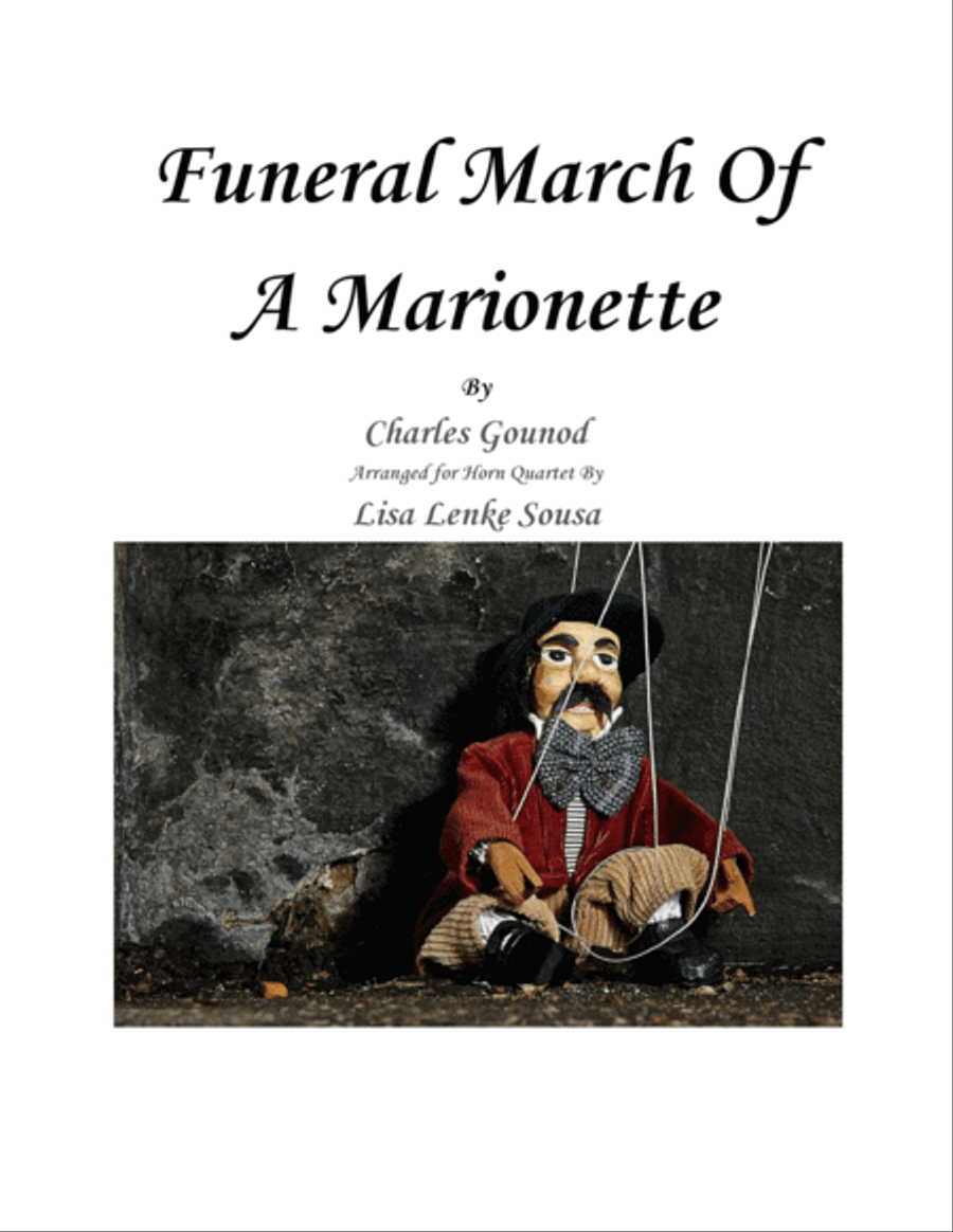 Funeral March Of A Marionette Brass Ensemble scores gallery preview page 1