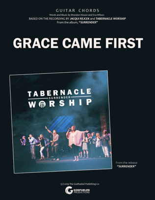 Grace Came First - Jacqui Rejcek and Tabernacle Worship