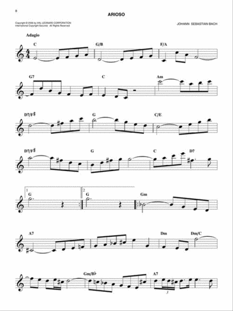 The Easy Classical Fake Book Acoustic Guitar scores gallery preview page 9