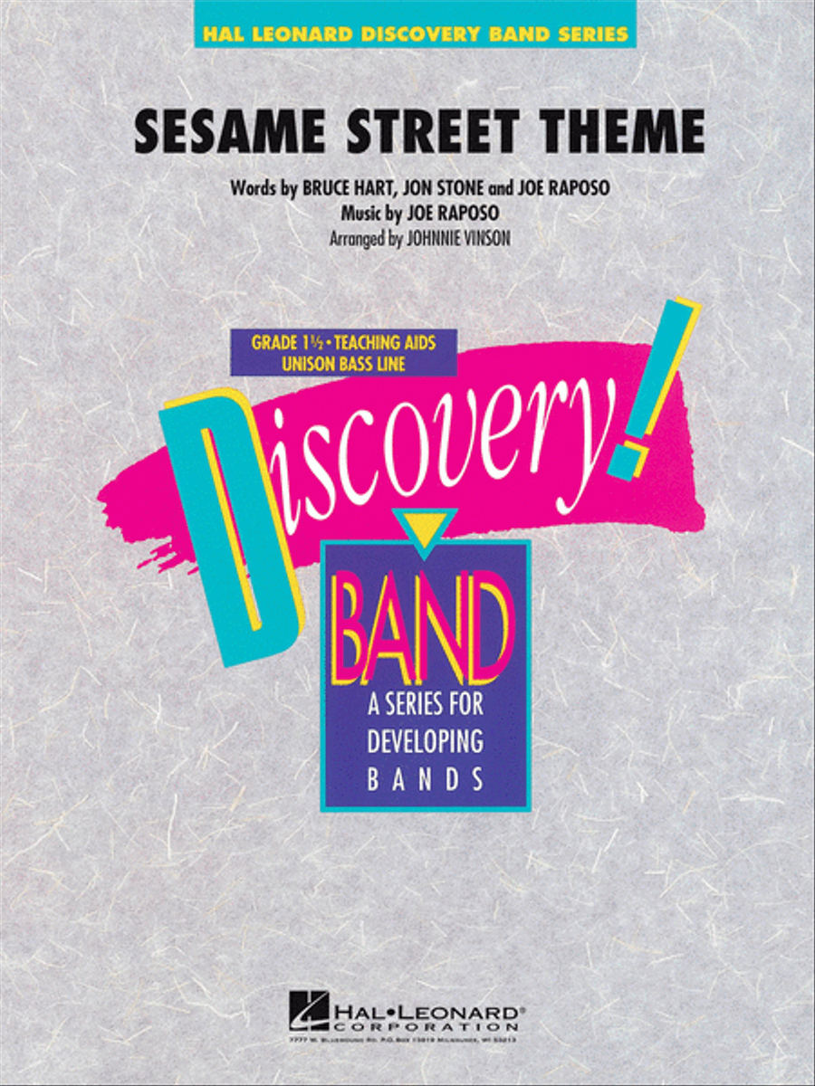 Sesame Street Theme Concert Band scores gallery preview page 1