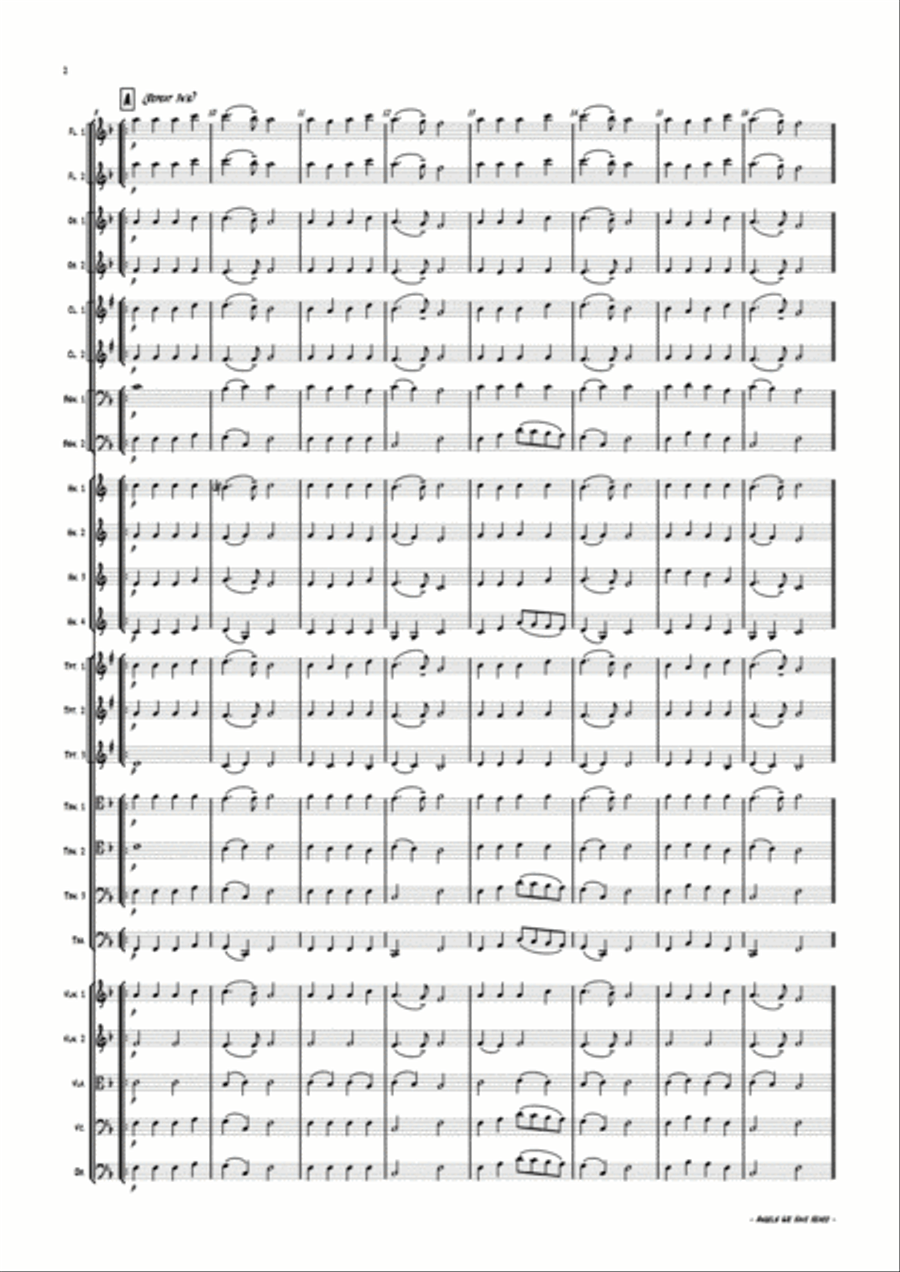 Angels We Have Heard On High Full Orchestra scores gallery preview page 3