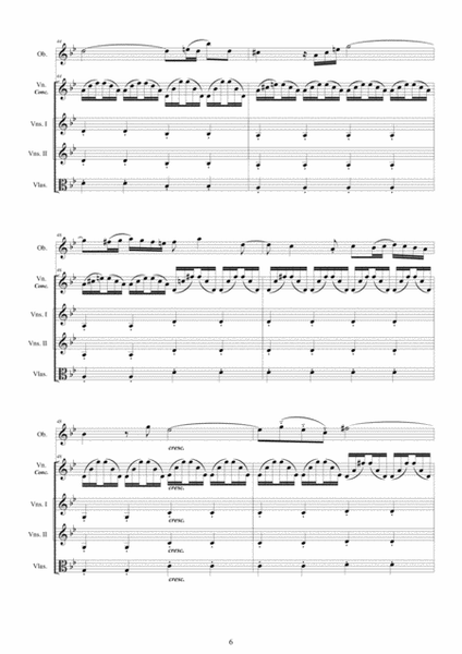 Vivaldi - Concerto in B flat major RV 548 for Oboe, Violin, Strings and Cembalo image number null