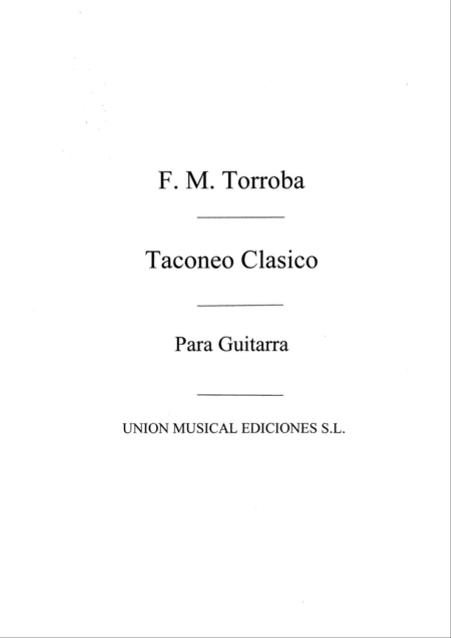 Taconeo Clasico Taconeo Clasico Acoustic Guitar scores gallery preview page 1
