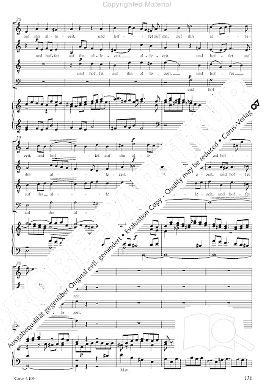 Choral collection Mendelssohn - editionchor Choir scores gallery preview page 132